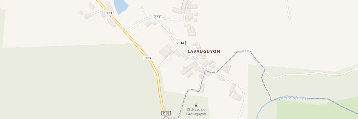 Plan du 5124A Lavauguyon aux Salles-Lavauguyon