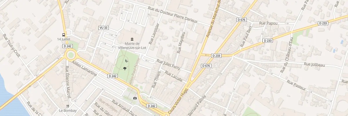 Plan du 7 Rue Maydieu à Villeneuve-sur-Lot