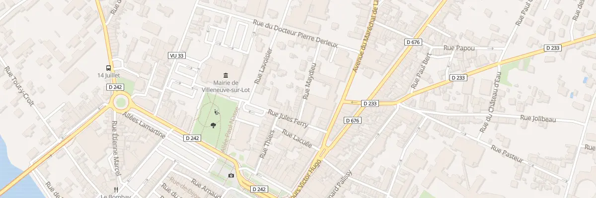 Plan du 13 Rue Maydieu à Villeneuve-sur-Lot