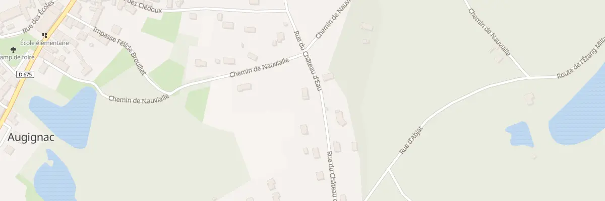 Plan du 5002 Le Bourg à Augignac