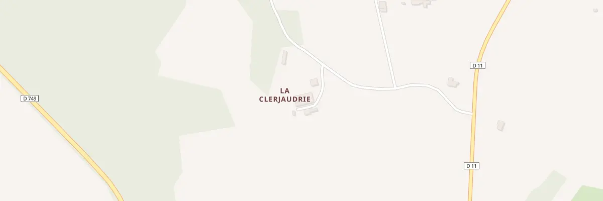 Plan du 5119 La Clerjaudrie à Lussac-les-Châteaux