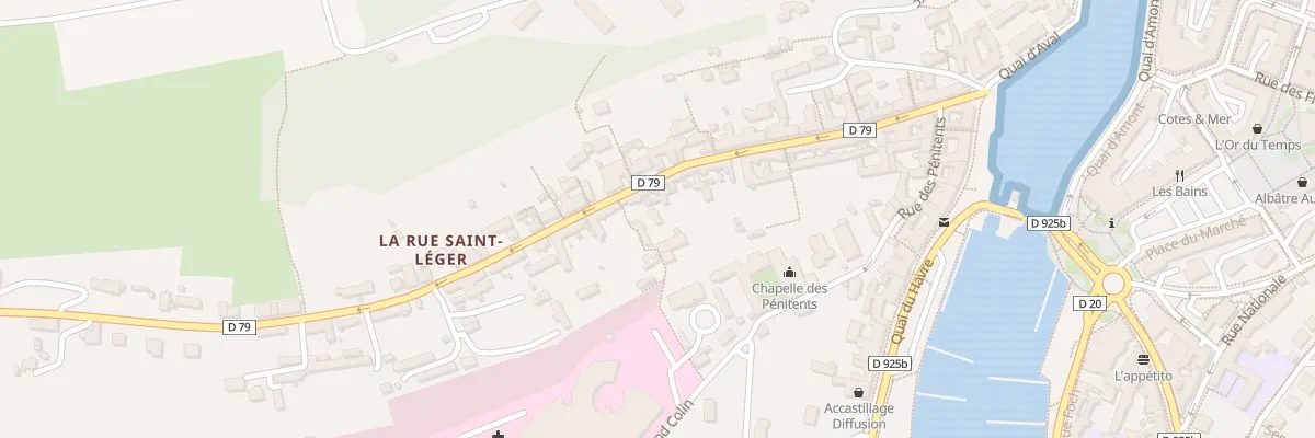 Plan du 78 Rue Saint-Léger à Saint-Valery-en-Caux