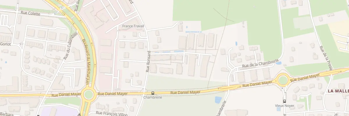 Plan du 5 Rue Héléna Fournier à Tours