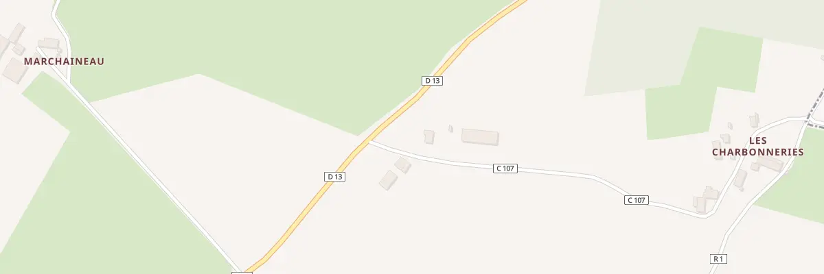 Plan du 5083A Les Charbonneries à Sainte-Cérotte