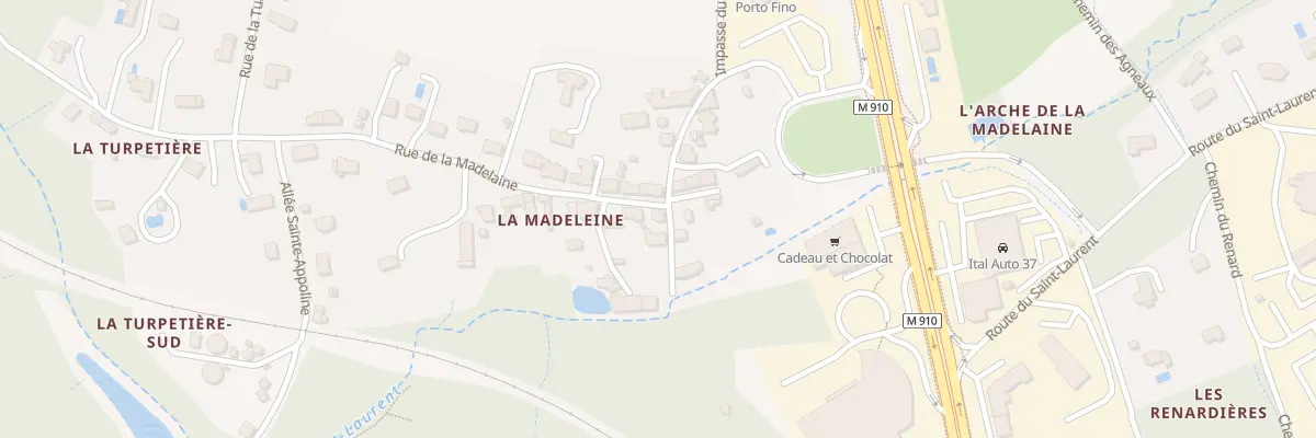 Plan du 17B Rue de la Madelaine à Chambray-lès-Tours