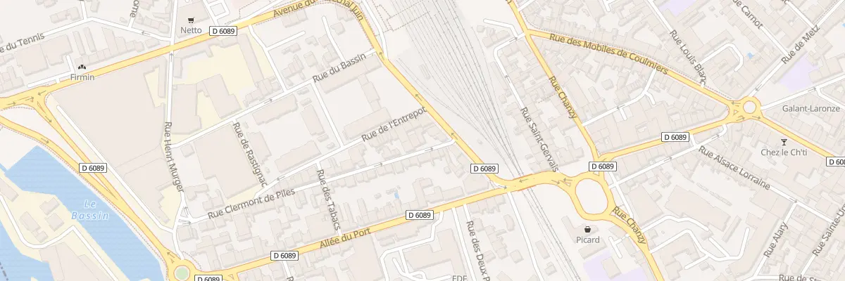 Plan du 47 Rue Clermont de Piles à Périgueux