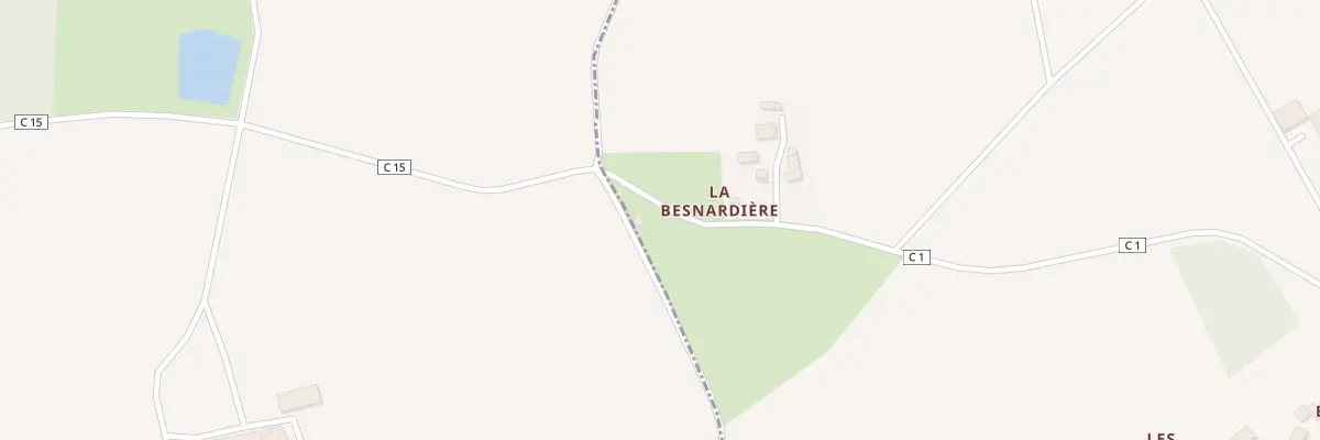 Plan du 66 La Besnardiere à Bournan