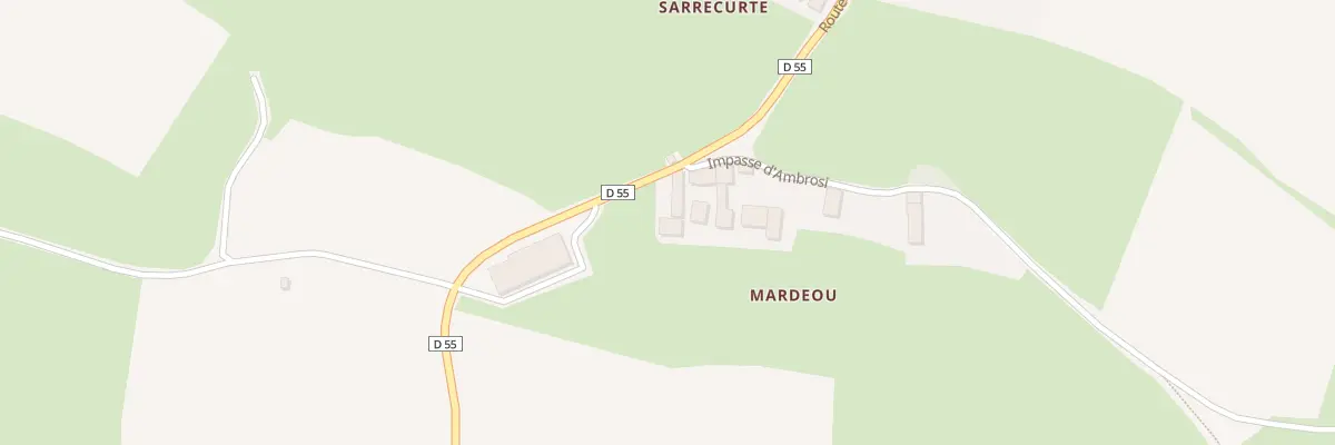 Plan du 2 Imp d’Ambrosi à Péguilhan