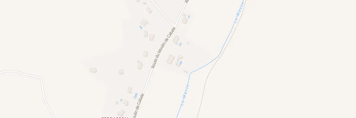 Plan du 578 Rte du Moulin de Cabalé à Bajamont