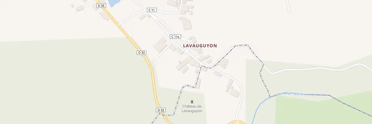 Plan du 5117 Lavauguyon à Maisonnais-sur-Tardoire