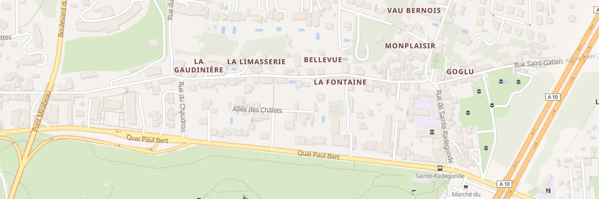Plan du 157 Rue de l’Ermitage à Tours