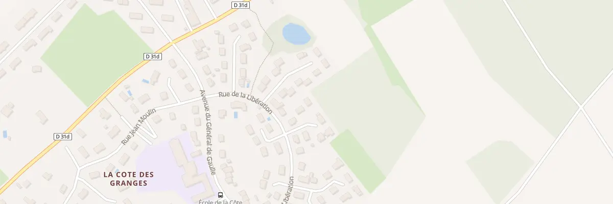 Plan du 45 Rue de la Libération à Descartes