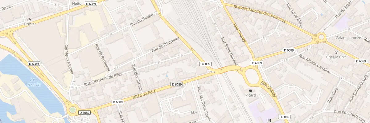 Plan du 56 Rue Clermont de Piles à Périgueux