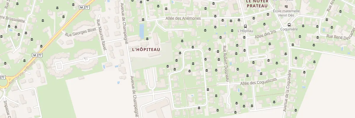 Plan du 12 Rue Toussaint Louverture à Notre-Dame-d’Oé