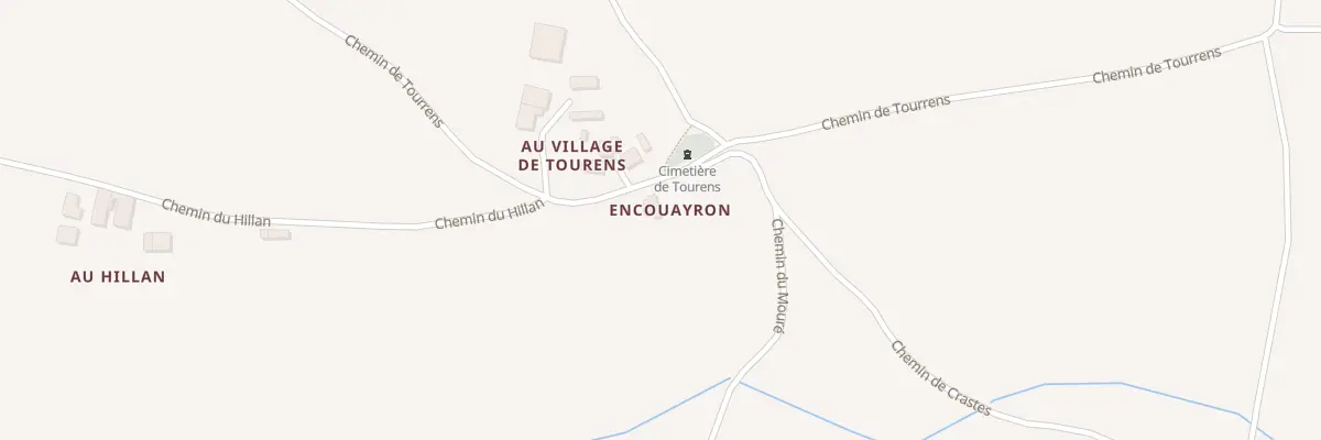 Plan du 5032 Encouayron à Tourrenquets