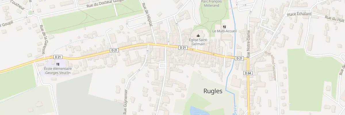 Plan du 7B Rue des Forges à Rugles
