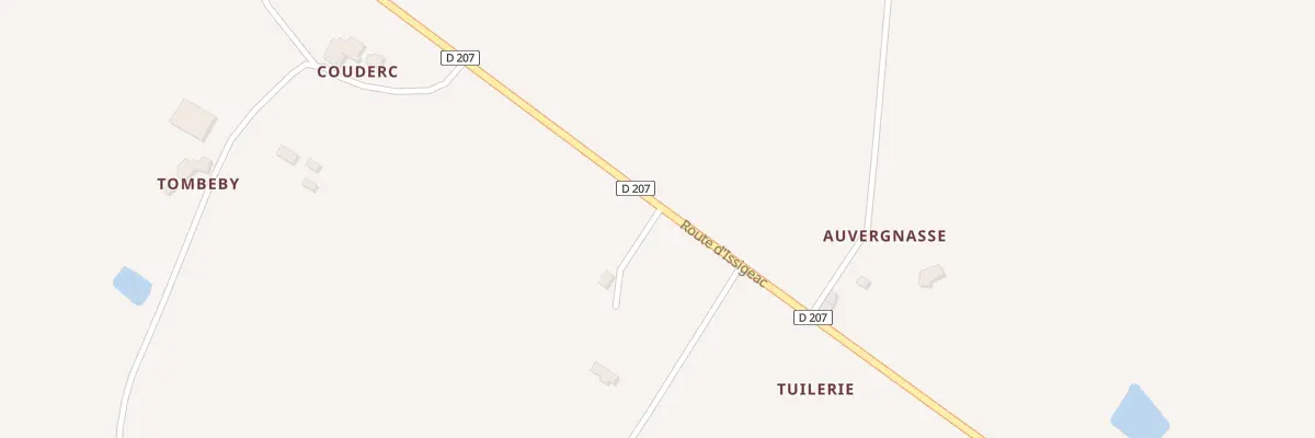 Plan du 1677 Rte d’Issigeac à Mazières-Naresse
