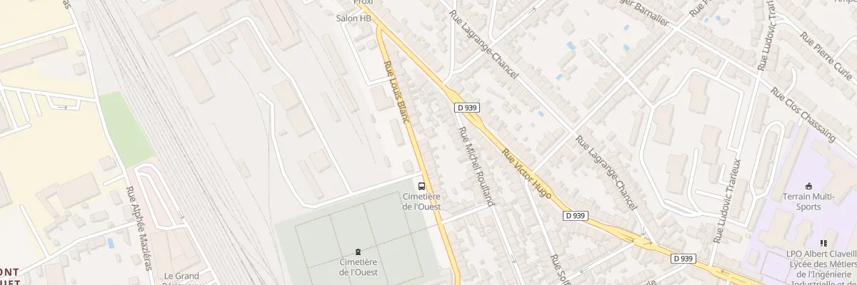 Plan du 110 Rue Louis Blanc à Périgueux