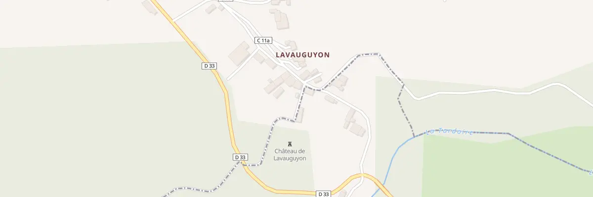 Plan du 5114 Lavauguyon aux Salles-Lavauguyon