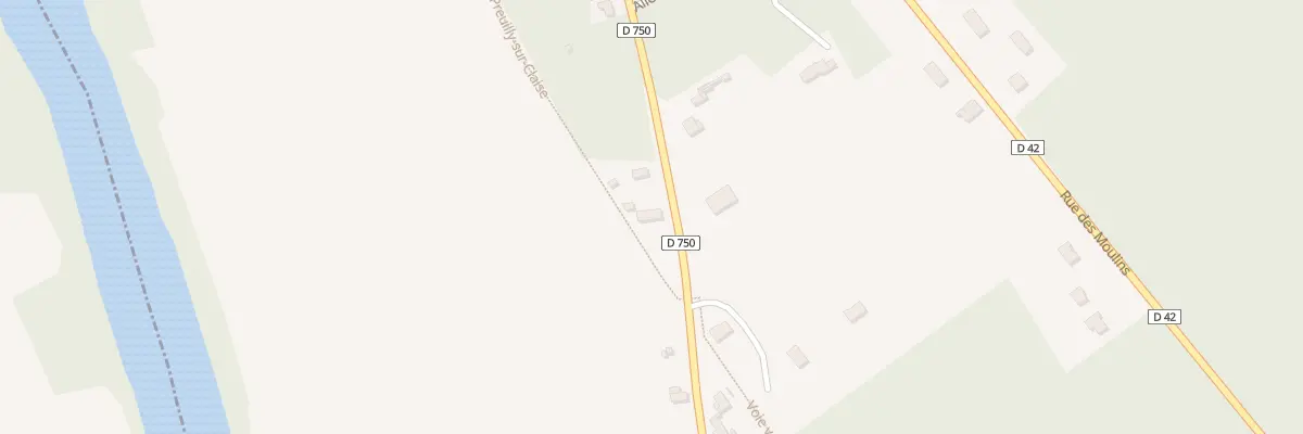 Plan du 22 Rue de Rives à Abilly