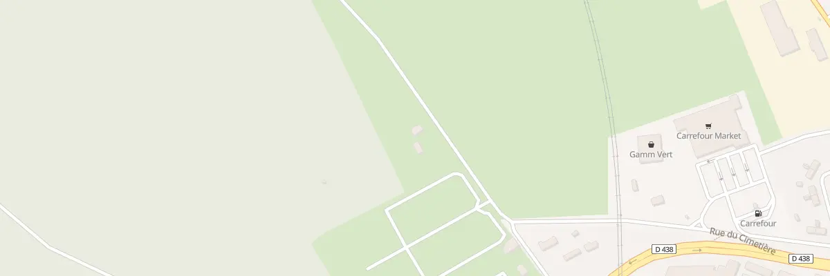 Plan du 9001 Rue du Cimetière à Brionne