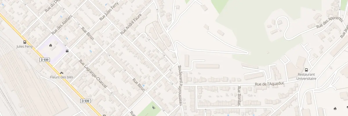 Plan du 47 Rue Sévène à Périgueux