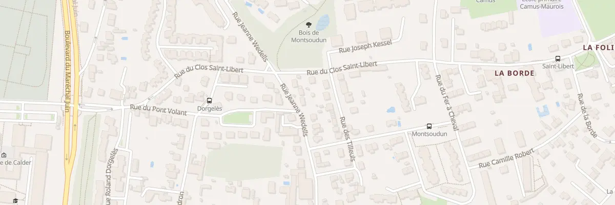 Plan du 57 Rue Jeanne Wedells à Tours