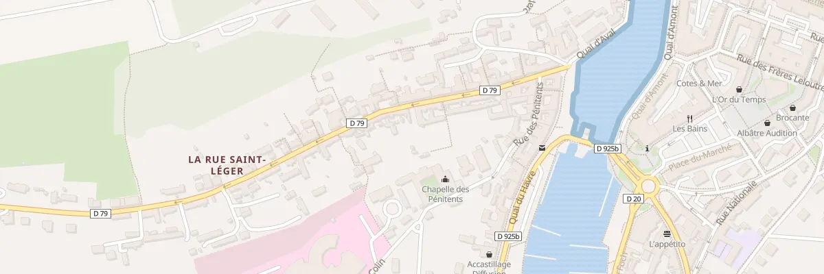 Plan du 54 Rue Saint-Léger à Saint-Valery-en-Caux