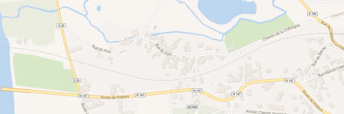 Plan du 29 Rue du Port à Lussac-les-Châteaux