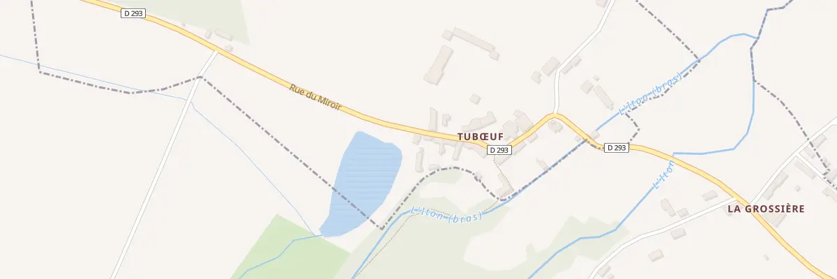 Plan du 2 Rue du Miroir à Saint-Michel-Tubœuf