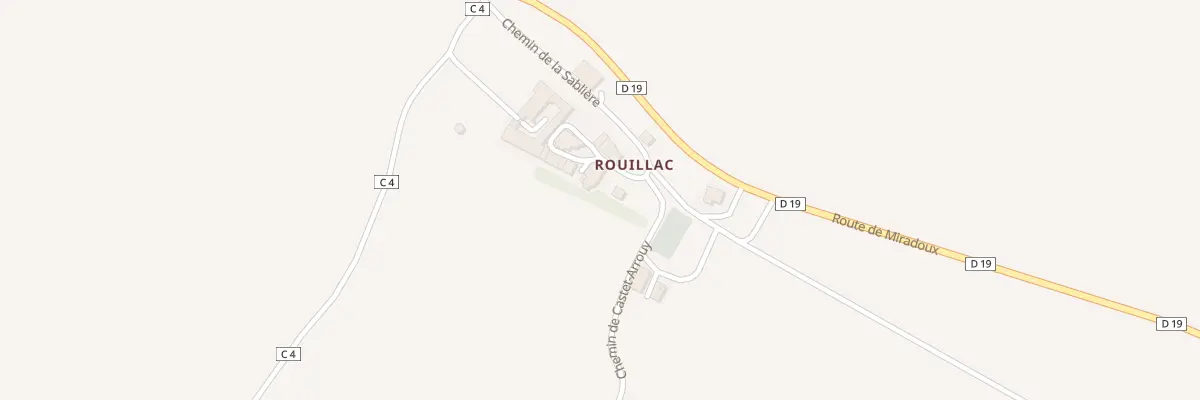Plan du 5135 Rouillac à Gimbrède