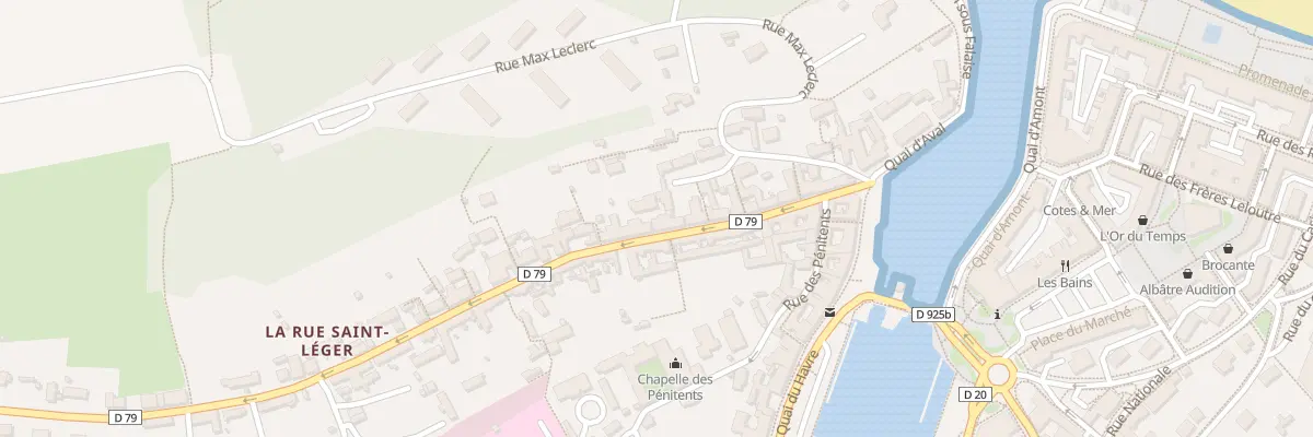Plan du 61 Rue Saint-Léger à Saint-Valery-en-Caux