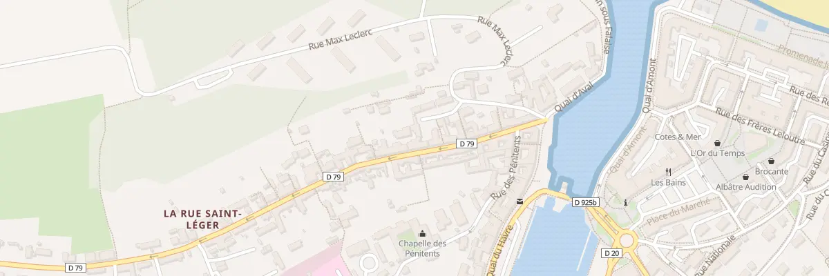 Plan du 59 Rue Saint-Léger à Saint-Valery-en-Caux