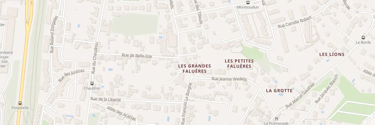 Plan du 29 Rue Jeanne Wedells à Tours