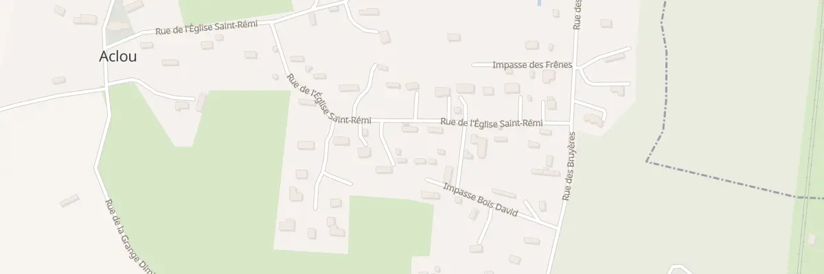 Plan du 9 Rue de l’Eglise à Aclou
