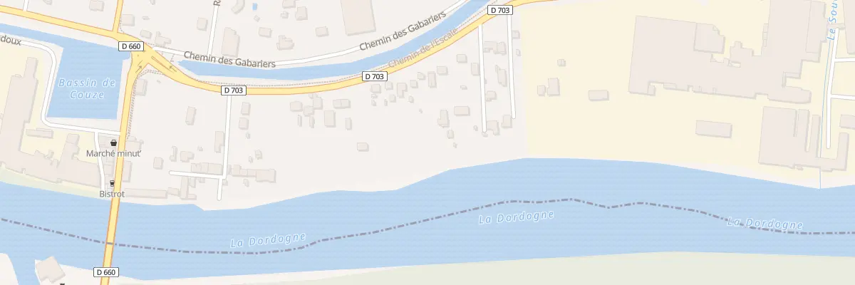 Plan du 48 Av d’Aquitaine à Lalinde