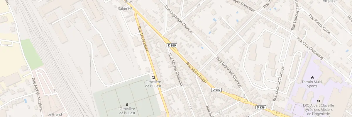 Plan du 141 Rue Victor Hugo à Périgueux