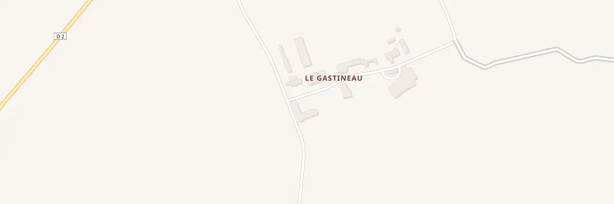 Plan du 5000 Le Gastineau à Sainte-Radégonde