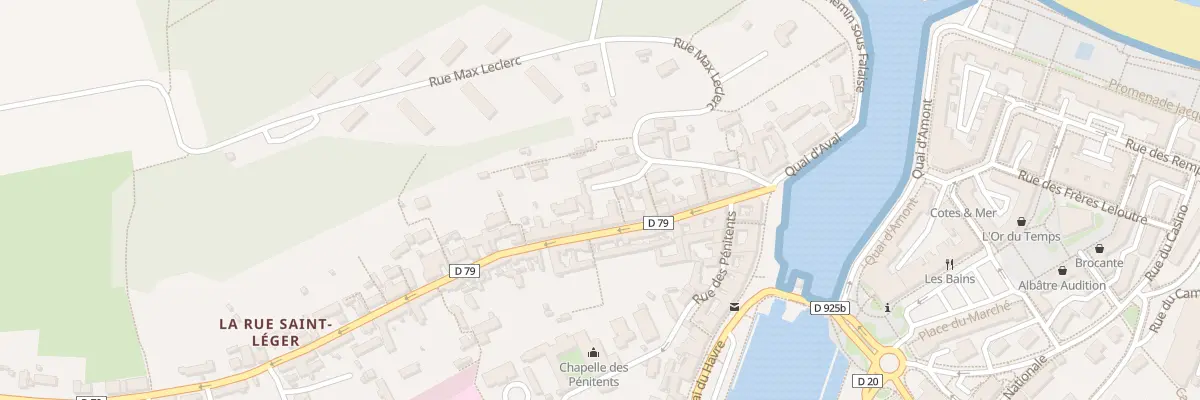 Plan du 51 Rue Saint-Léger à Saint-Valery-en-Caux