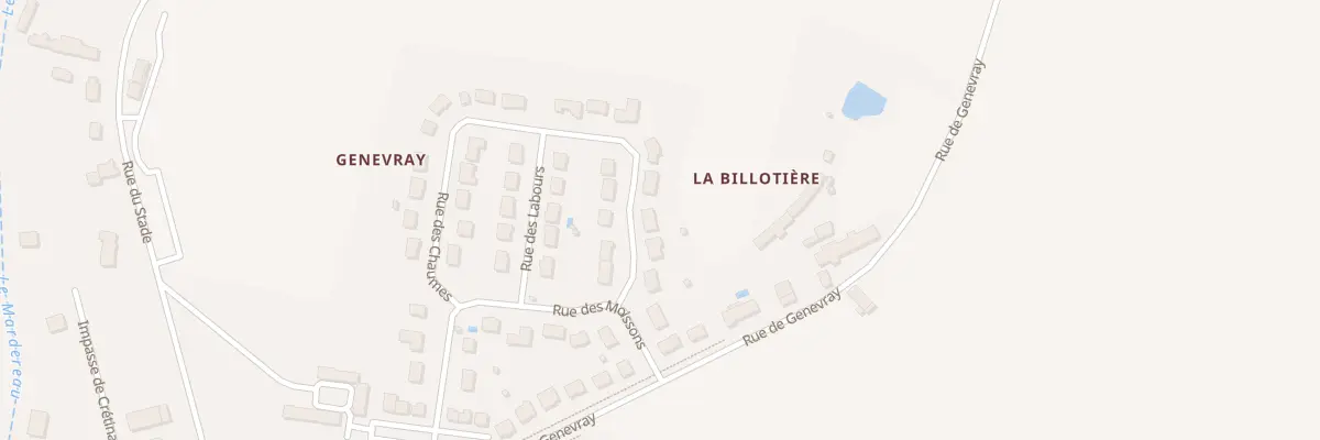 Plan du 27 Rue des Chaumes à Sorigny
