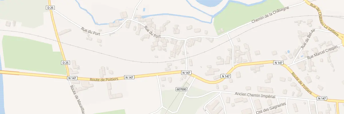 Plan du 5 Rue du Port à Lussac-les-Châteaux