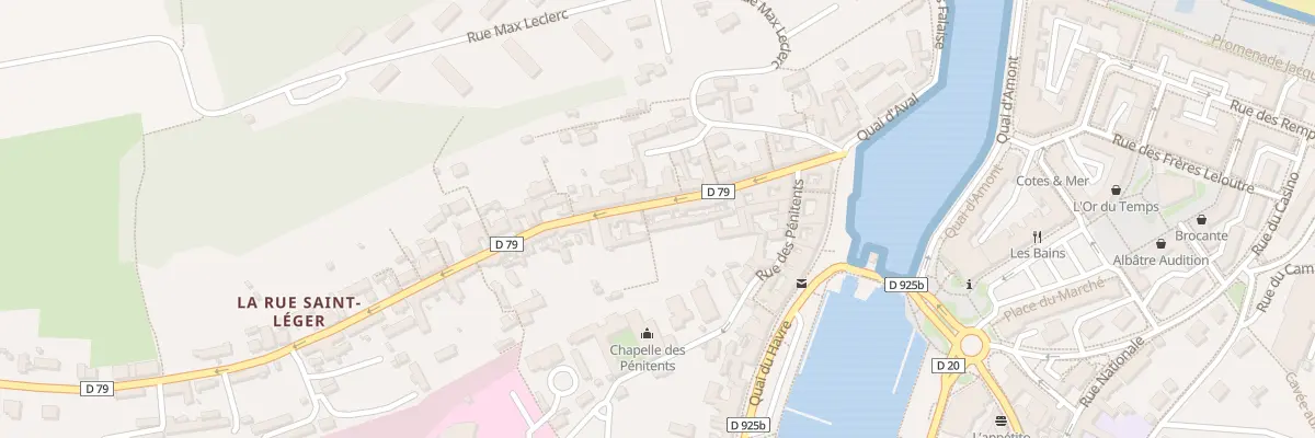 Plan du 44 Rue Saint-Léger à Saint-Valery-en-Caux