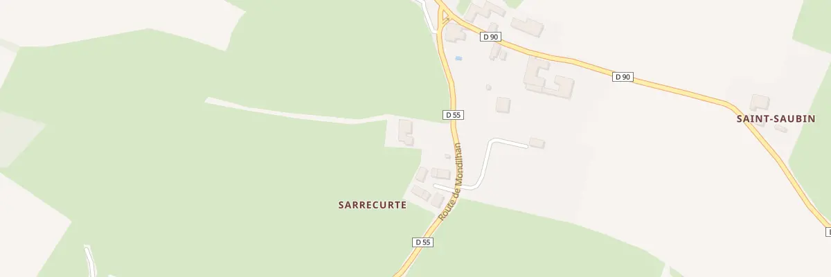 Plan du 77 Sarrecurte à Péguilhan