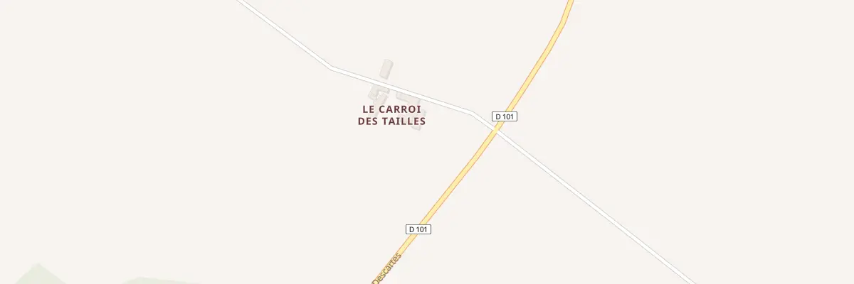 Plan du 20 Le Carroi des Tailles à Civray-sur-Esves