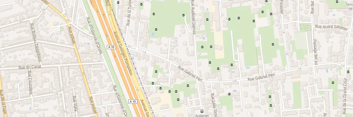 Plan du 24 Rue Gabriel Péri à Saint-Pierre-des-Corps