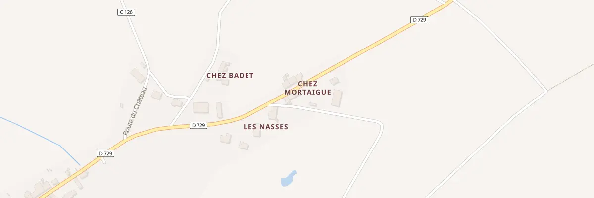 Plan du 5129 Chez Mortaigne à Abzac
