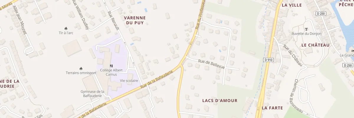 Plan du 19 Rue du Prof Guillaume Louis à Montbazon
