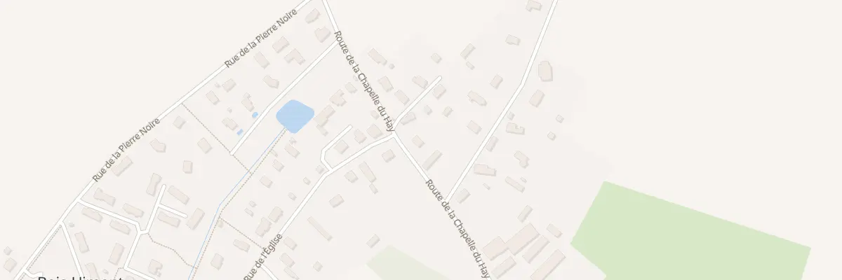 Plan du 915 Rte de la Chapelle du Hay à Bois-Himont