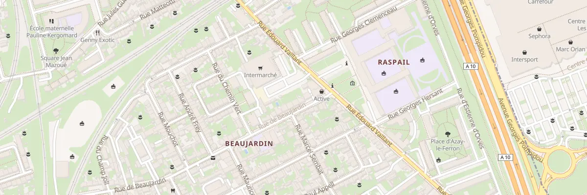 Plan du 118 Rue de Beaujardin à Tours