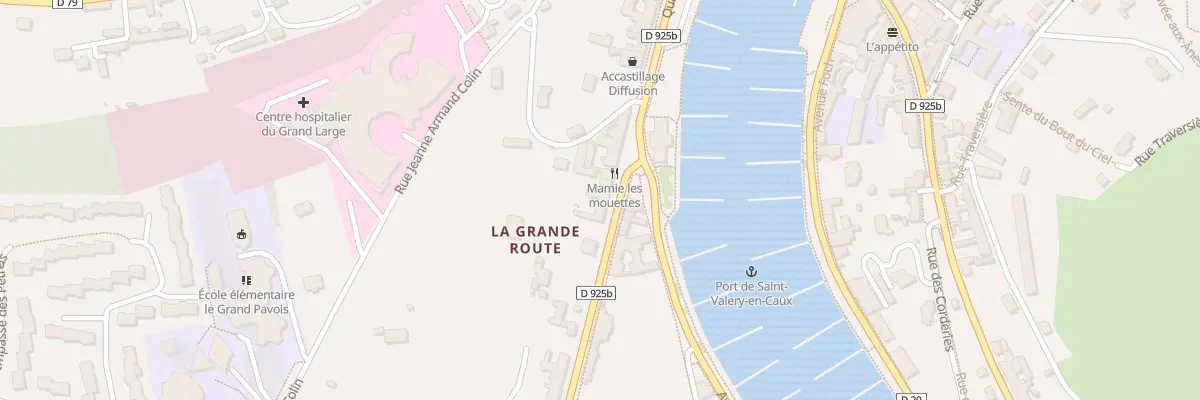Plan du 21 Rte du Havre à Saint-Valery-en-Caux